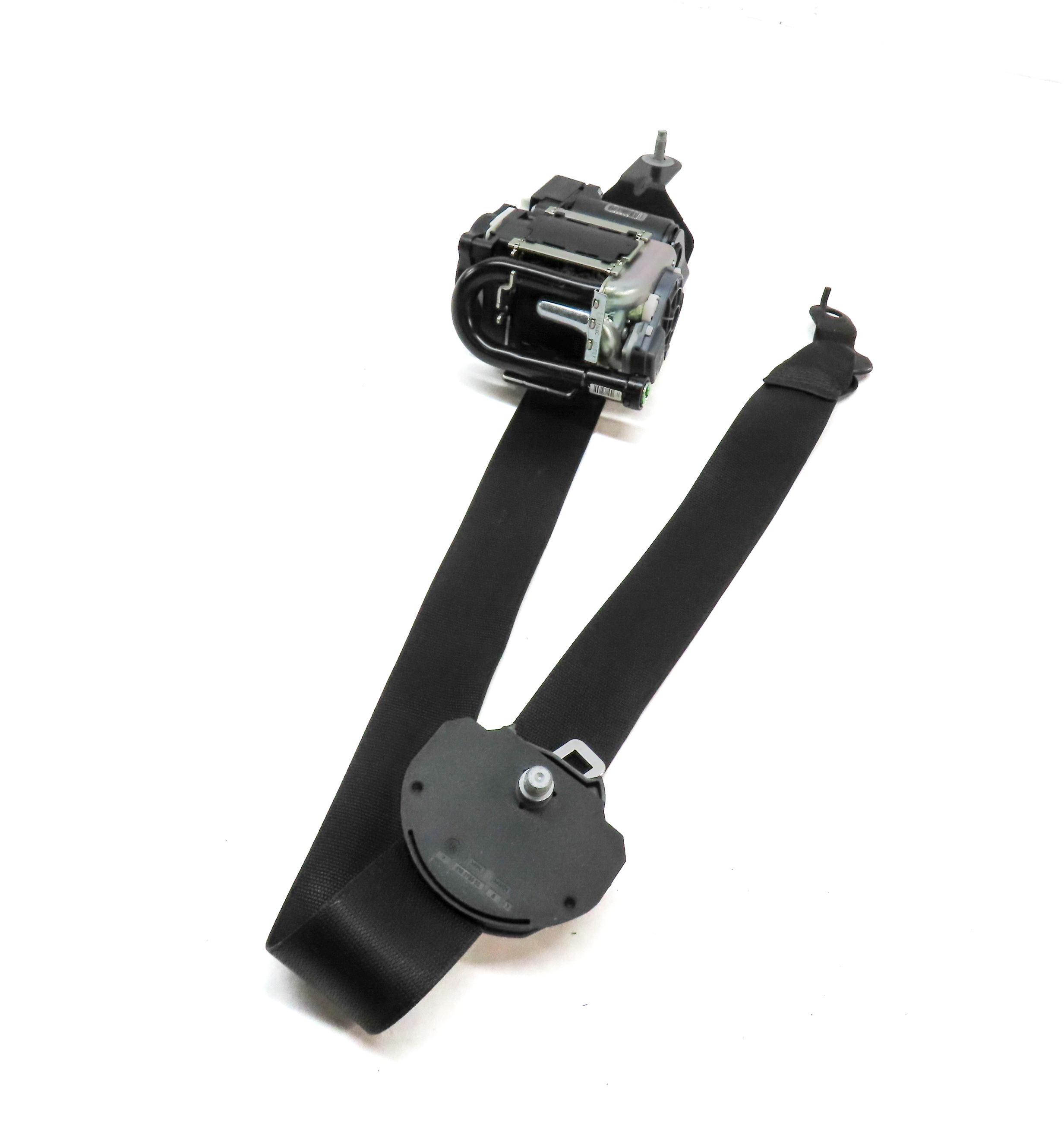 12-16 MERCEDES E CLS CLASS (W212 W218) LEFT DRIVER SEATBELT RETRACTOR (BLACK) — exact item pictured